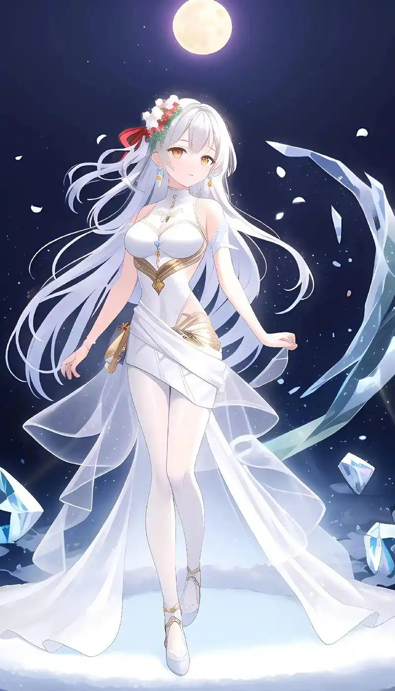 她在等着她的白马王子#二次元 #动漫壁纸 #图文伙伴计划 # - 抖音