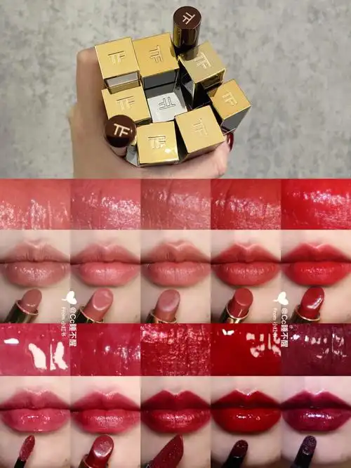 挑皮的不得不说tf的大部分口红质感好好反复叠加无痕迹 多次试色不伤