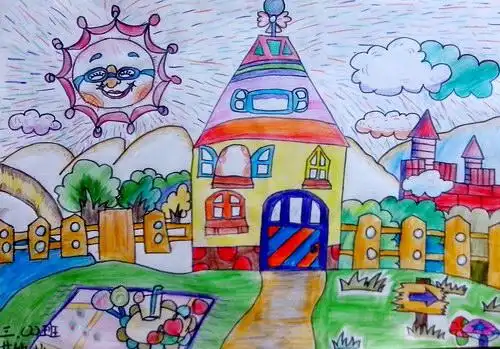 梦想乐园/少儿绘画作品/儿童画/网络美术馆_中国少儿美术教育网