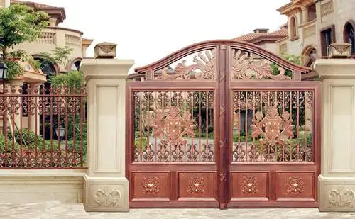 庭院大门柱子一般多高