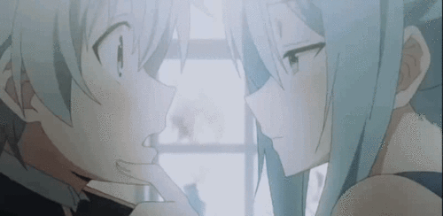 gif动漫亲亲表情包~ - 知乎