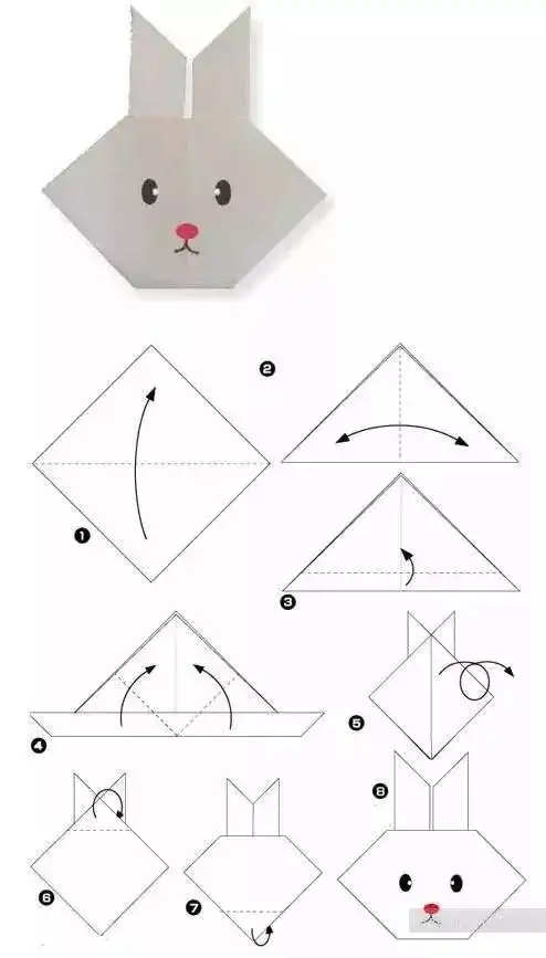 27款折纸教程,那些孩子才喜欢折的小动物,谁说大人不会爱上!