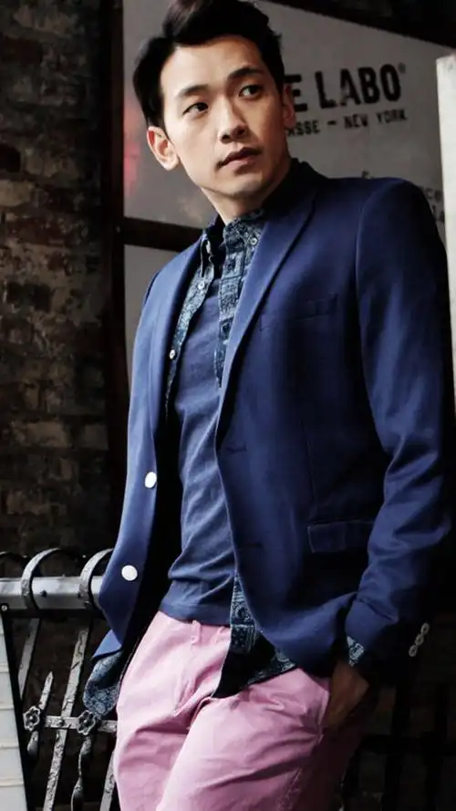 郑智薰rain绅士写真