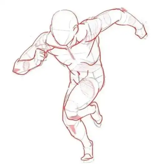 人体体块,绘画人体结构,人体素材体块,插画培训,动漫培训,艺学绘