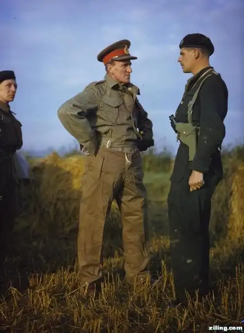 二战前线的英军指挥官【组图】