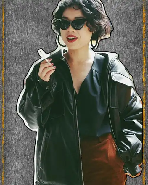 80年代的复古风造型抢眼,在30年后看也是极其时髦的!