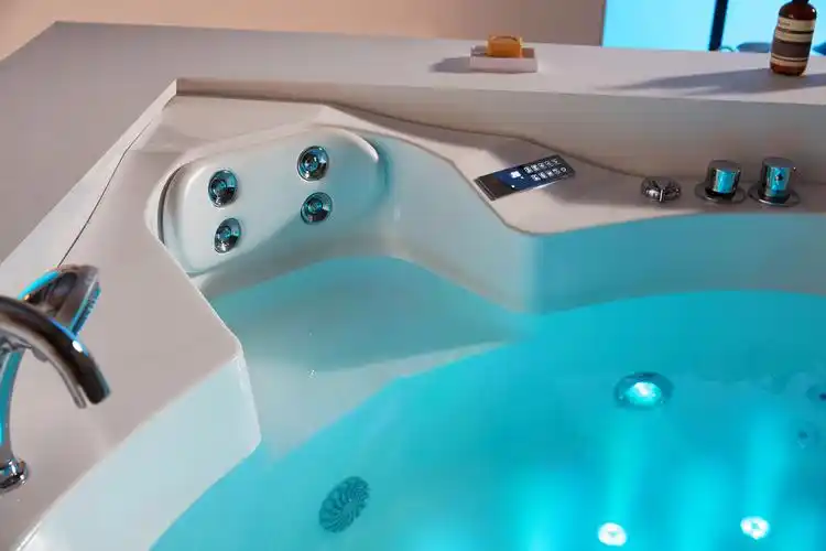 41米小户型小规格威洁士亚克力按摩浴缸双人浴缸 冲浪缸