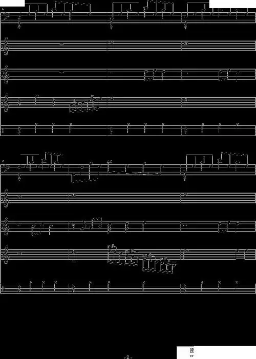 雨后的思念 peterkingily 钢琴谱 五线谱