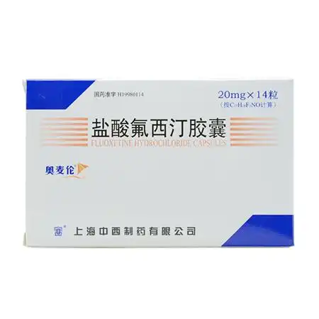 奥麦伦 盐酸氟西汀胶囊 20mg*14粒/盒