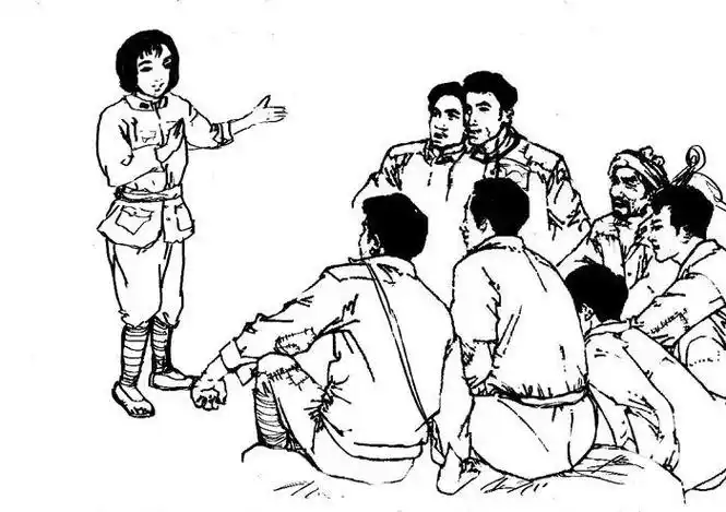 革命简笔画插图