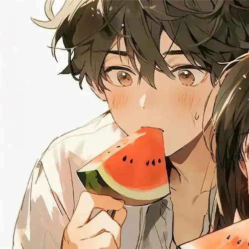 可爱治愈系动漫情头16组_情侣动漫头像_头像屋