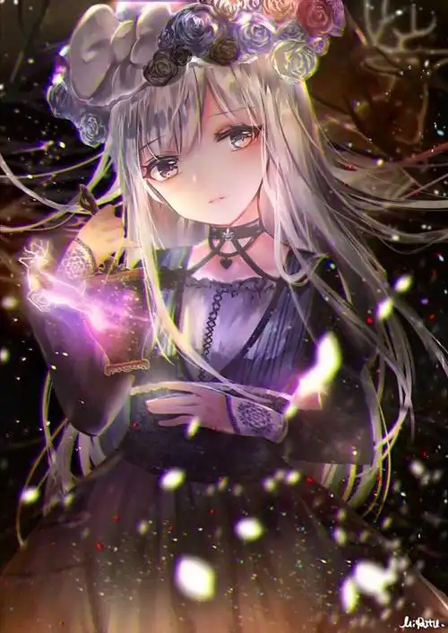 超梦幻风格的二次元少女壁纸