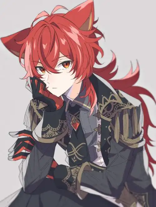 红发迪卢克【p:20766】| 侵权删 - 堆糖,美图壁纸兴趣社区