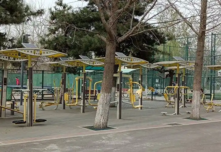 免费公园之黄渠公园 - 社区中隐藏的世外桃源_小区_湖面_健身