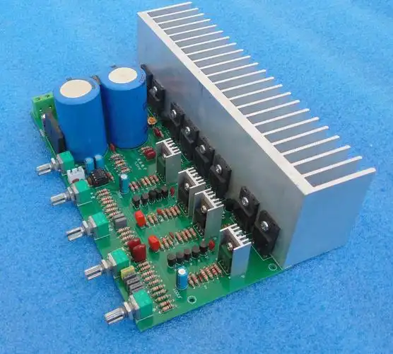 音调大功率效应功放20双声道成品思碧50v10000uf功放板