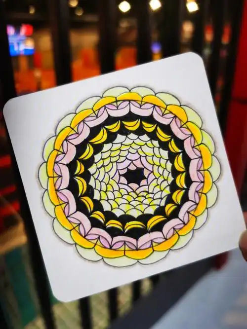 第69张禅绕画黑洞