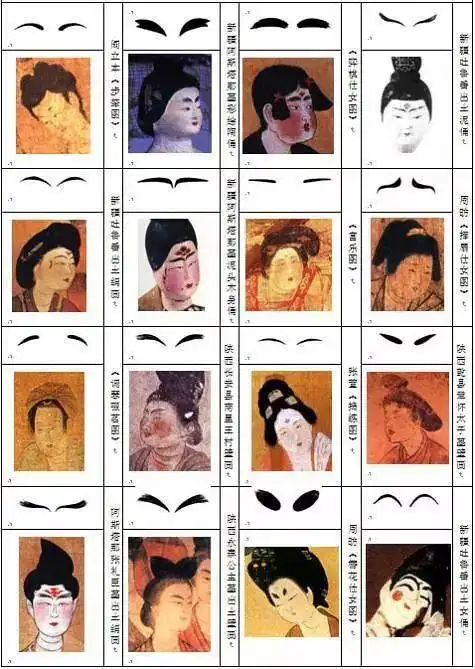 古代美妆大总结眉形这么多哪款是你的pick