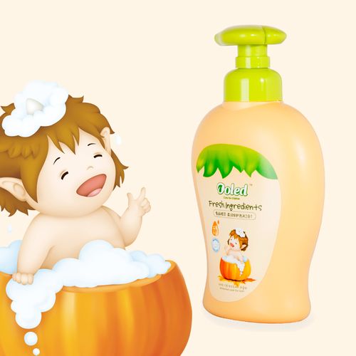 多丽精灵柔嫩滋养洗沐二合一婴儿洗发沐浴露儿童宝宝沐浴乳