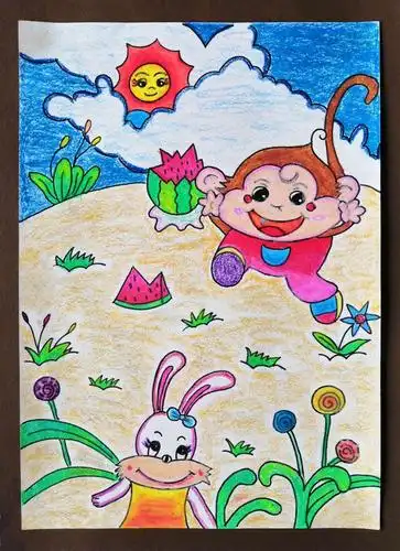 亮幼教之风 展杏幼之采——杏林镇中心幼儿园教师绘画作品展示