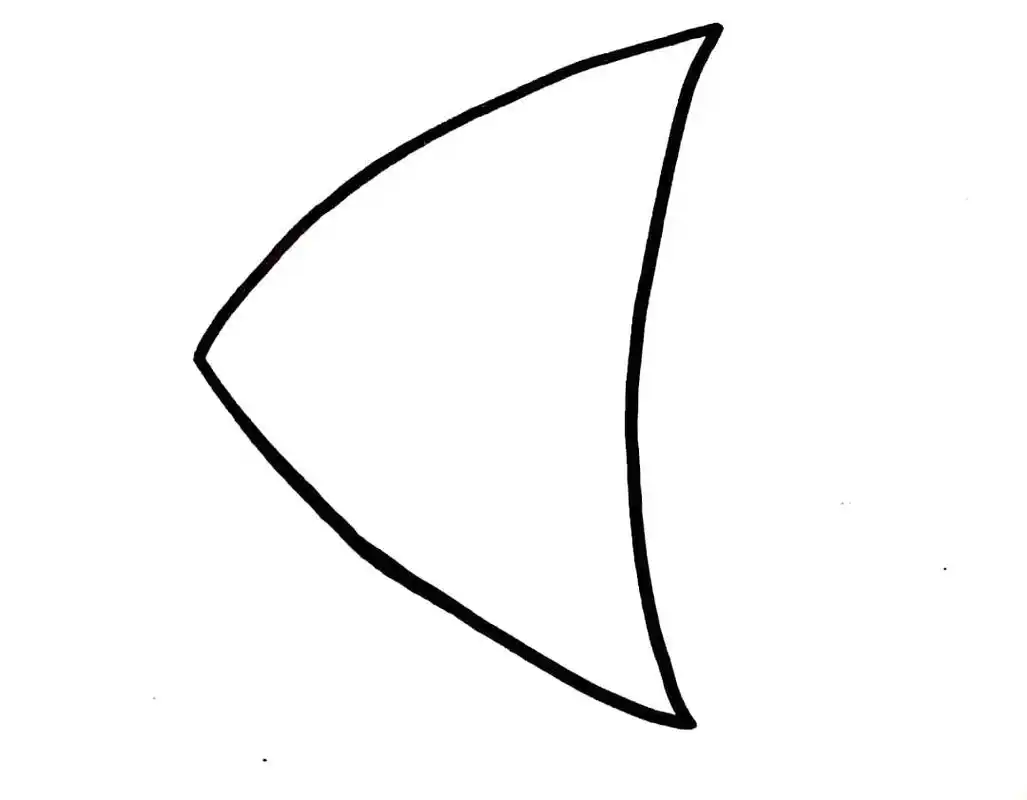 小鱼简笔画线描