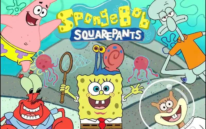 海绵宝宝大合照