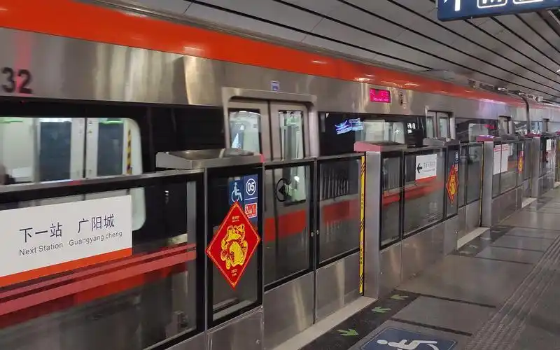 北京地铁房山线bjd01出站,南车时代igbt-vvvf