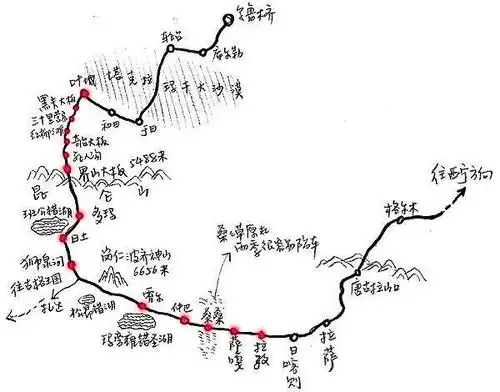 新的219国道详细路线图