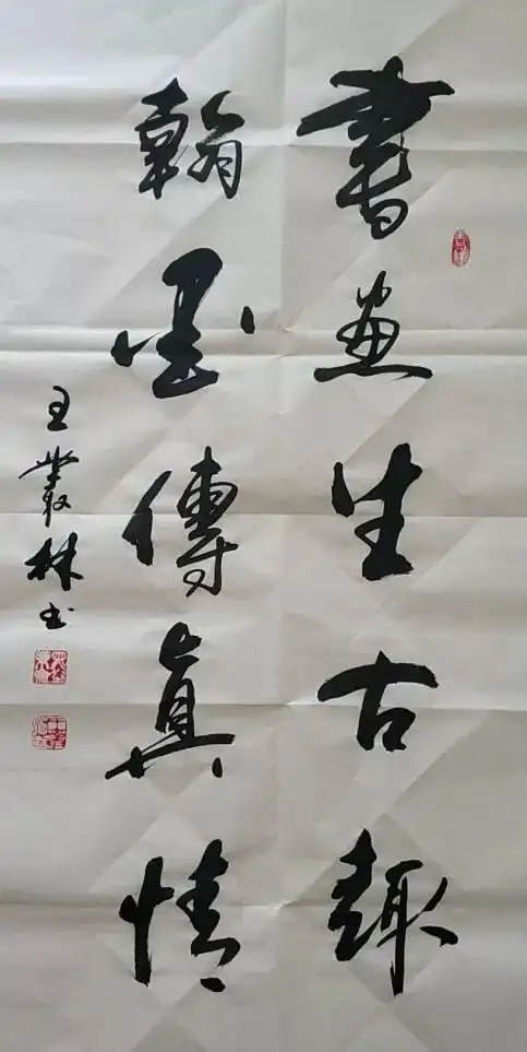 著名书法家王丛林老师作品——笔底深秀,气韵天成