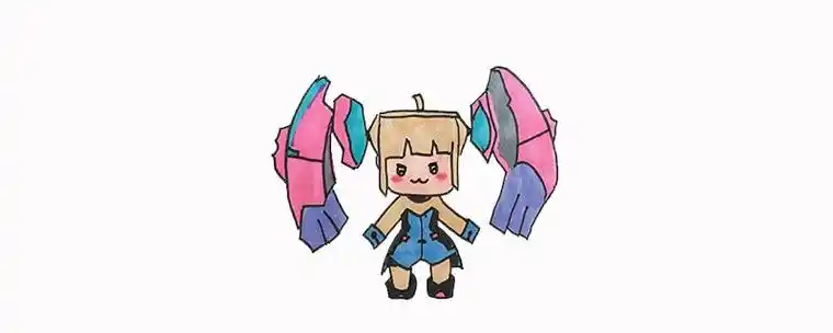 幻音简笔画可爱