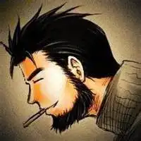 成熟沧桑大叔卡通头像