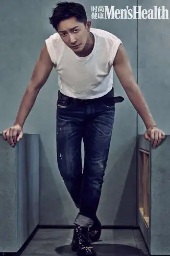 韩庚全新时尚大片 质感男人魅力爆棚_好身材