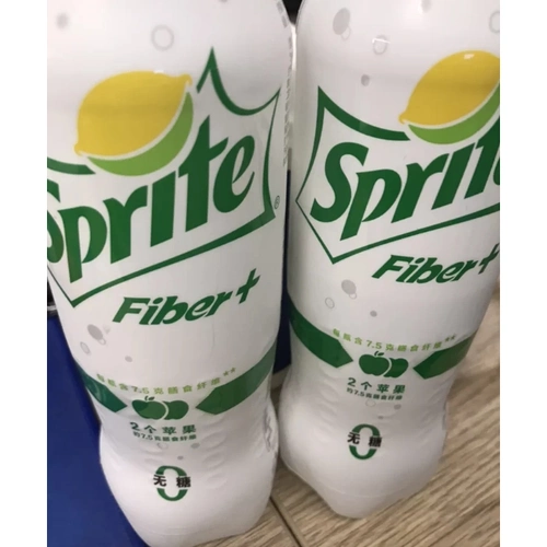 雪碧sprite雪碧纤维柠檬味零卡零糖汽水饮料当季新品网红版500ml12瓶