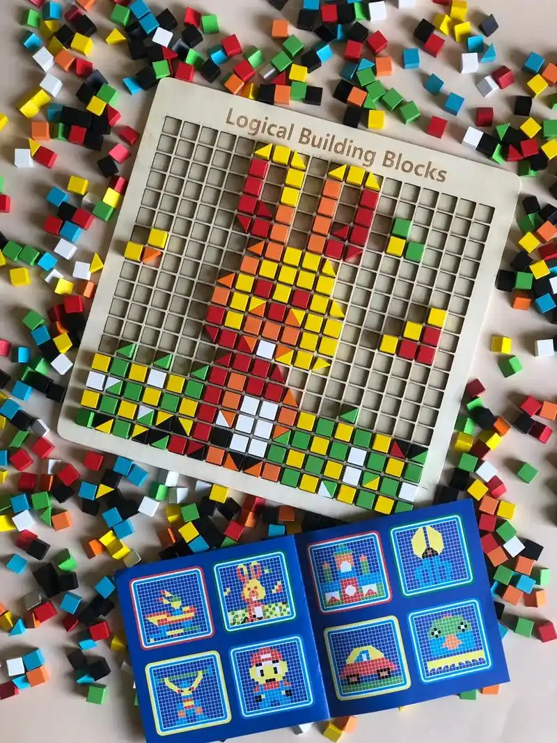 新品…爱好拼图的亲们果断收藏……#益智积木 #小颗粒积木 # - 抖音