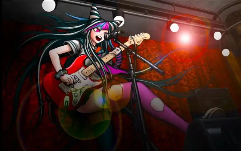 澪田唯吹cut魔性的轻音部少女的现场表演笑