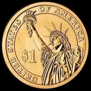 包邮 美国1美元美金 自由女神像 26.5mm外国硬币钱币外币纪念币