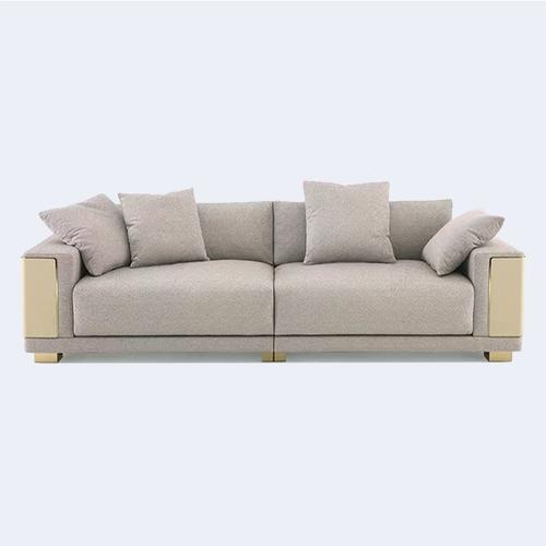 意大利fendi轻奢布艺沙发客厅简约现代高端别墅家用三人多人沙发