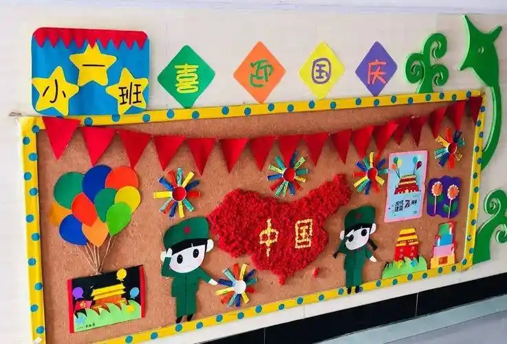 【国庆环创】幼儿园国庆环创主题墙 展板 区角布置_童状元_孩子_北京