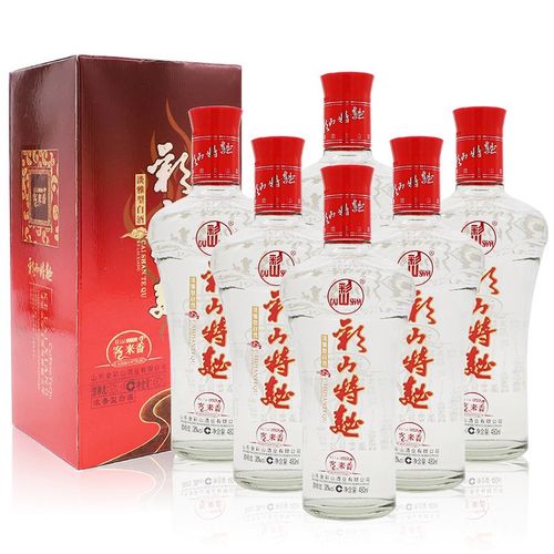 彩山酒 38°彩山特曲客来香480ml*6 浓香型白酒 整箱