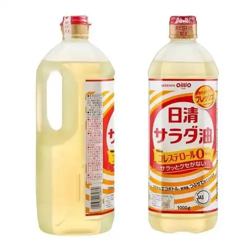日本进口日清食用油1000g8瓶进口色拉油日清食用调和油1000g8瓶