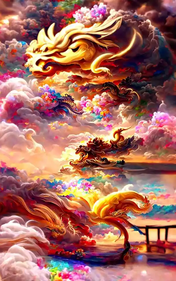 当你刷到这个祥云壁纸时.你的好运就要来了,愿望都能实现,祝愿 - 抖音