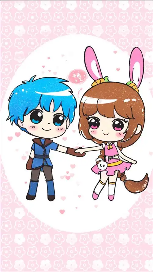 斗罗大陆唐三小舞萌萌简笔画卡通教程q版斗罗大陆