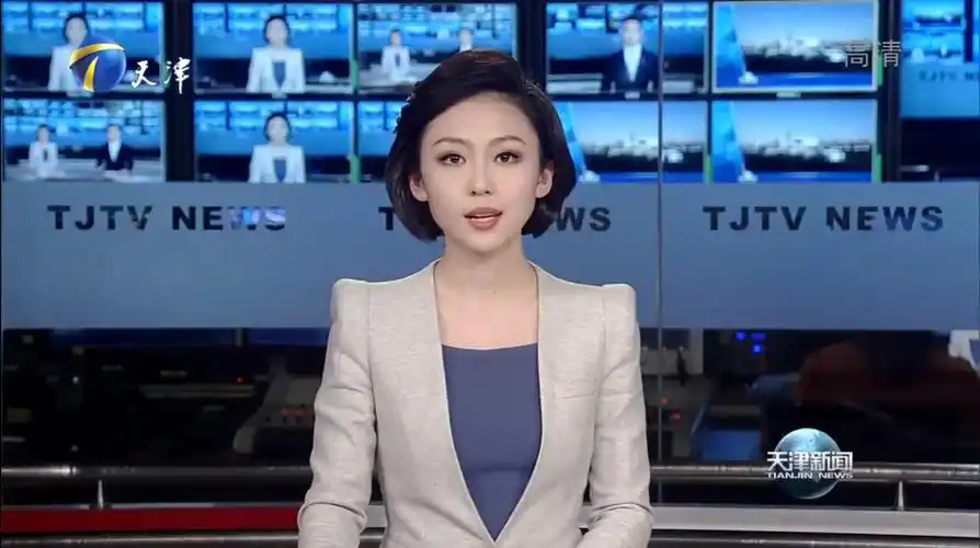 98年出生最年轻主播亮相天津新闻网友像赵丽颖