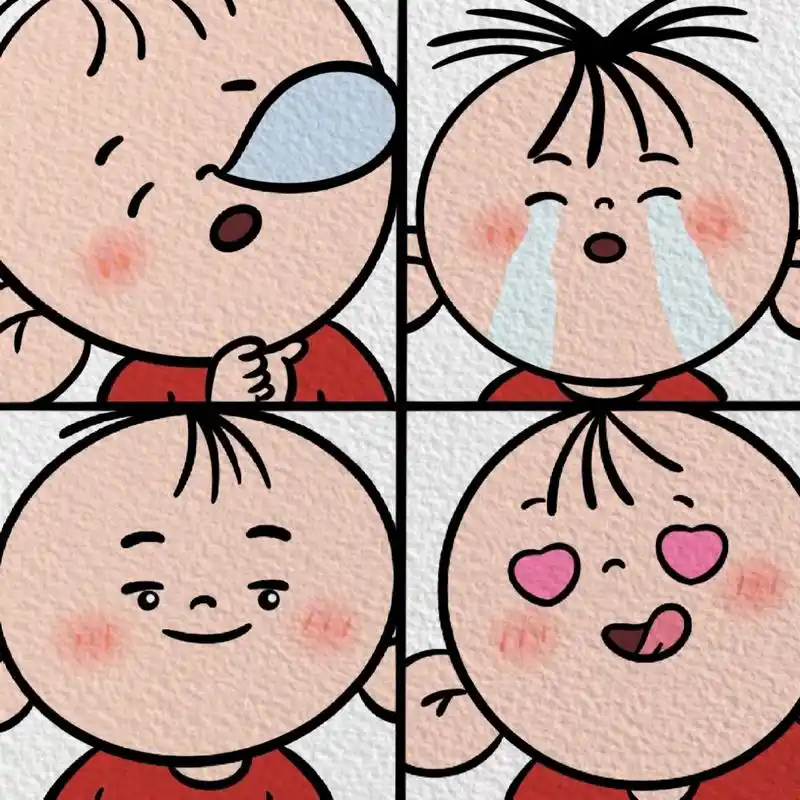 简笔画【大耳朵图图】(附过程) 90 90 90 【喜欢一个人就要执着