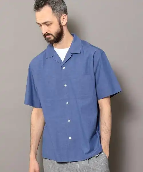 by 水蜜桃府绸 开领衬衫