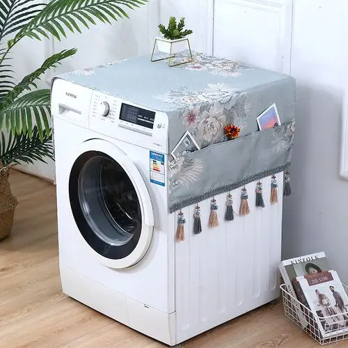 洗衣机罩滚筒全自动洗衣机盖巾海尔小天鹅松下美的通用防尘防晒罩