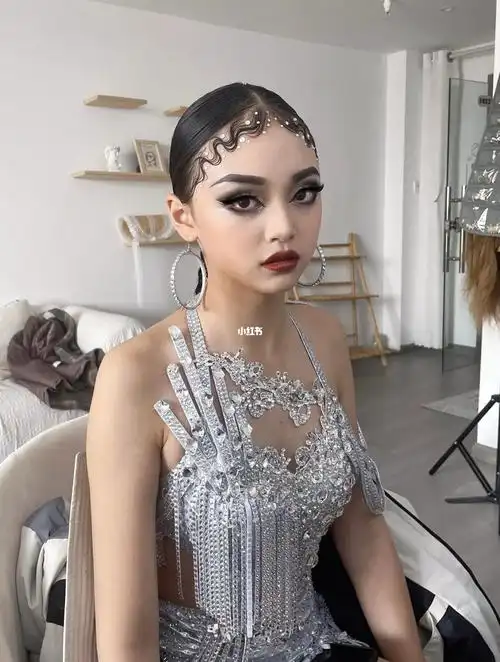 拉丁舞比赛妆容  #拉丁舞妆  #拉丁舞  #拉丁舞妆容