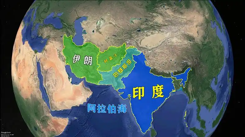 巴基斯坦地理位置