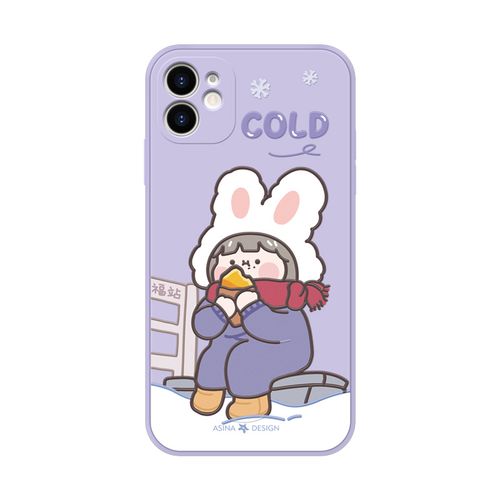 iphone12卡通网红个性外壳女孩烤红薯创意12promax可爱手机保护套