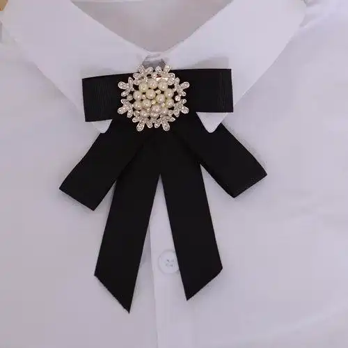 领花气质胸花领花领结别针蝴蝶结衬衫衣领装饰领针百搭大胸针深蓝头像