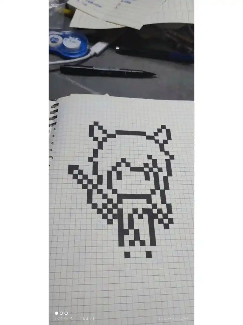 王者荣耀像素画临摹193:百里守约-朱雀志 图临摹于